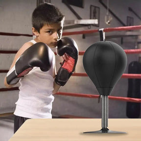 Desktop Bola de Perfuração com Ventosa, Stress Release, Tabletop Boxing Punching Bag, Tress Buster Desk